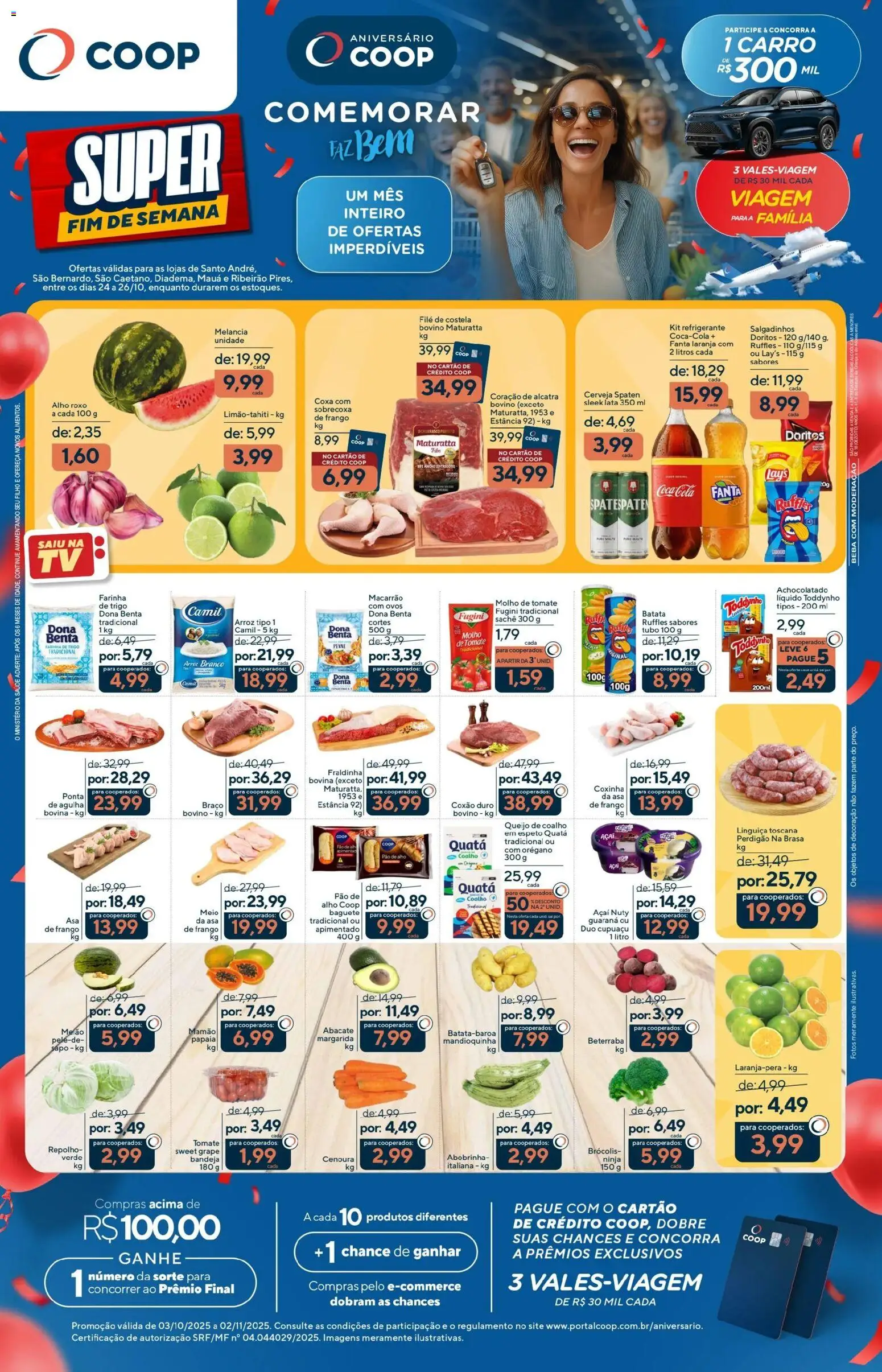 Coop - Ofertas Fim de Semana - página 1- válido a partir de 24/10/2025
