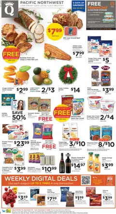 Preview QFC Weekly Ad valid from 11/28/2025