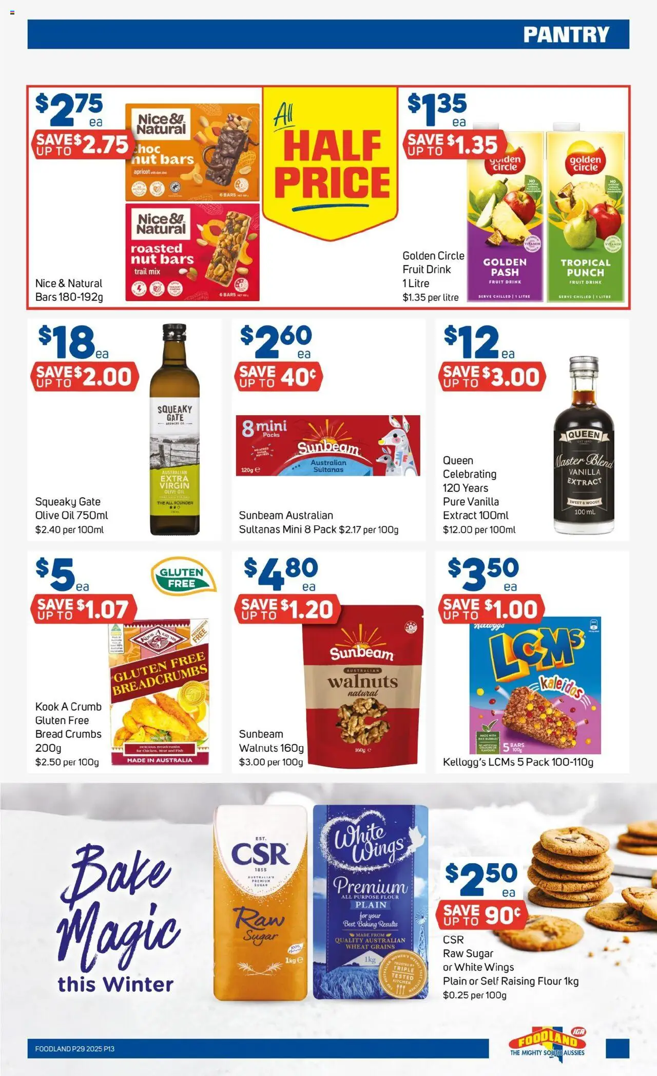 Foodland  Catalogue  - page 13- valid from 16/07/2025