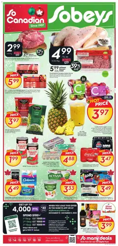 Preview Sobeys weekly flyer / circulaire valid from Nov 13, 2025