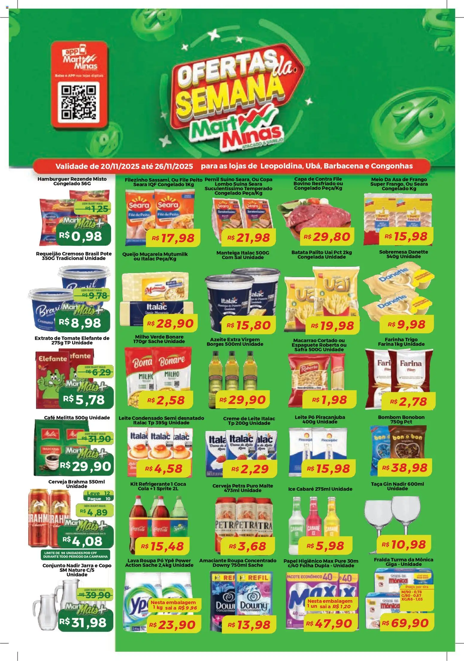 Mart Minas - Ofertas da semana  - página 1- válido a partir de 20/11/2025
