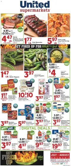 Preview United Supermarkets Weekly Ad valid from 07/29/2025