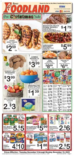 Preview Foodland Weekly Ad valid from 12/09/2025