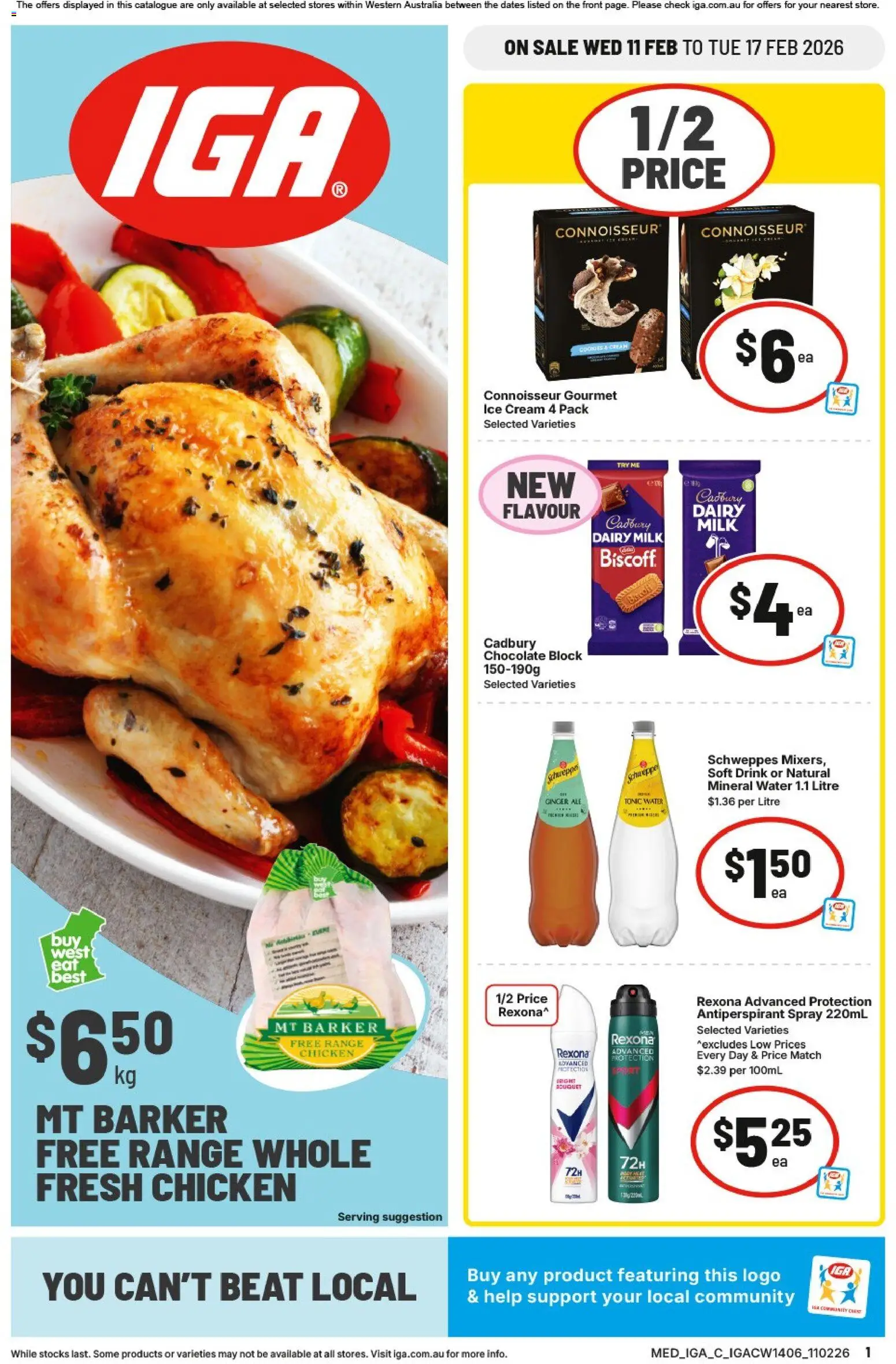 IGA Catalogue NT/WA - page 1- valid from 11/02/2026