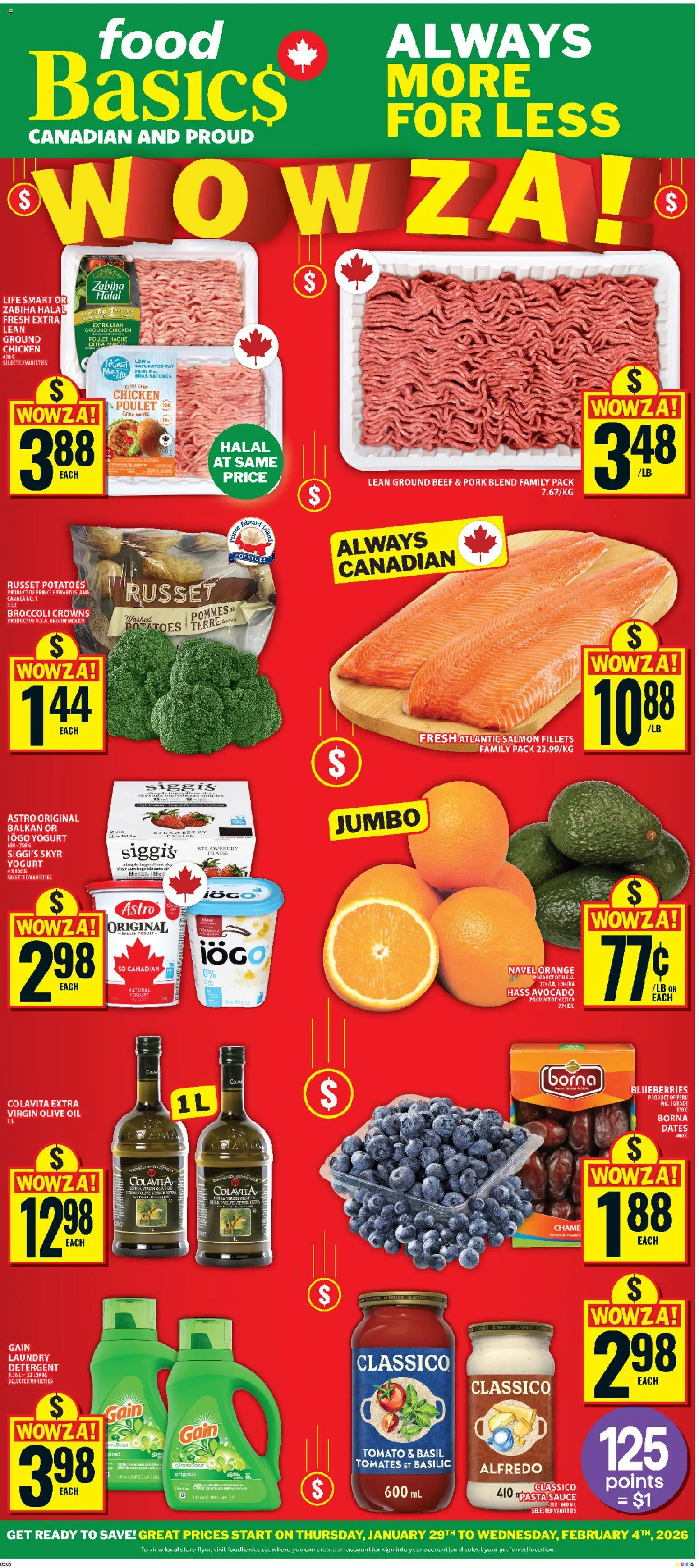 Food Basics weekly flyer / circulaire - page 1- valid from Jan 29, 2026