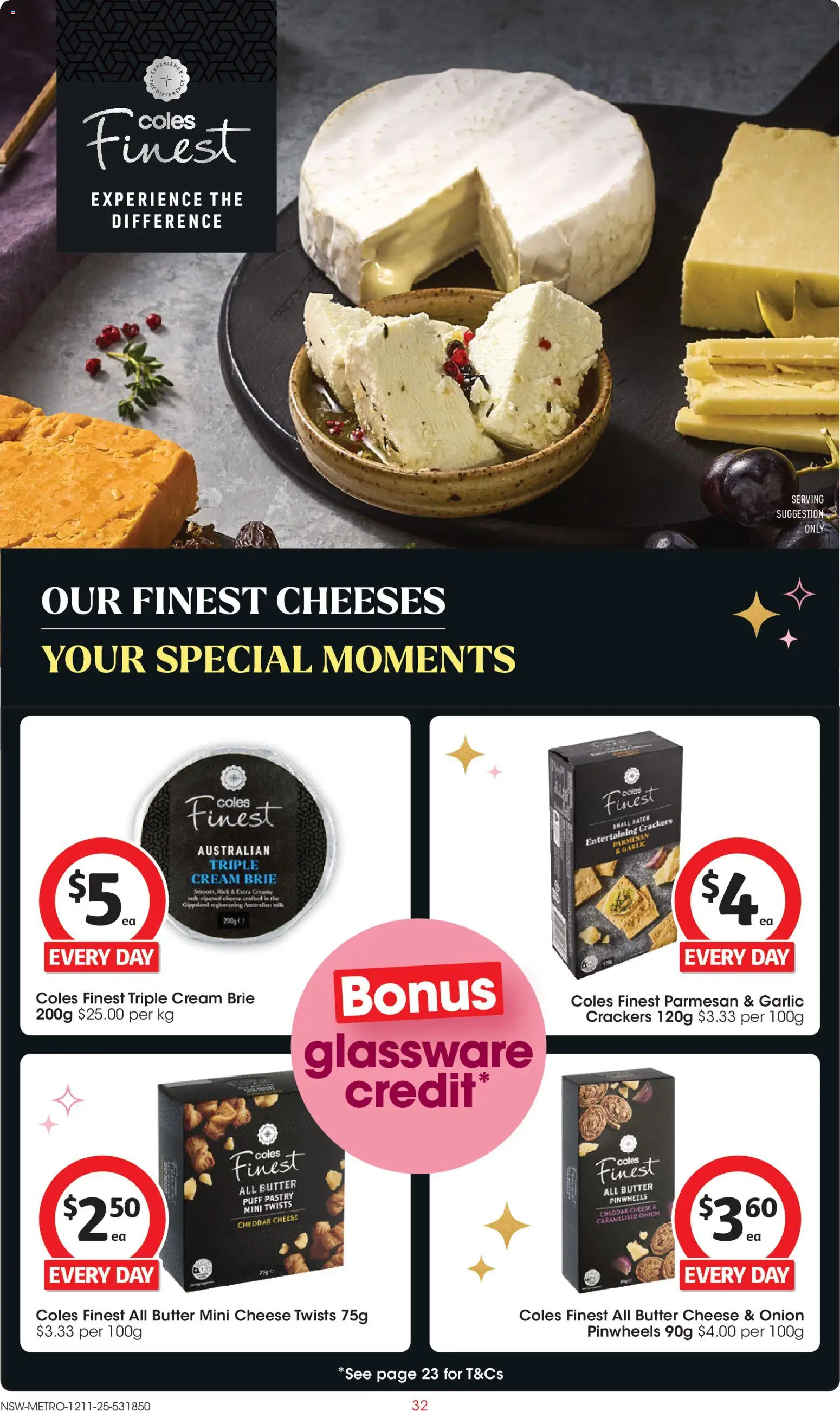 Coles Catalogue  - page 32- valid from 12/11/2025