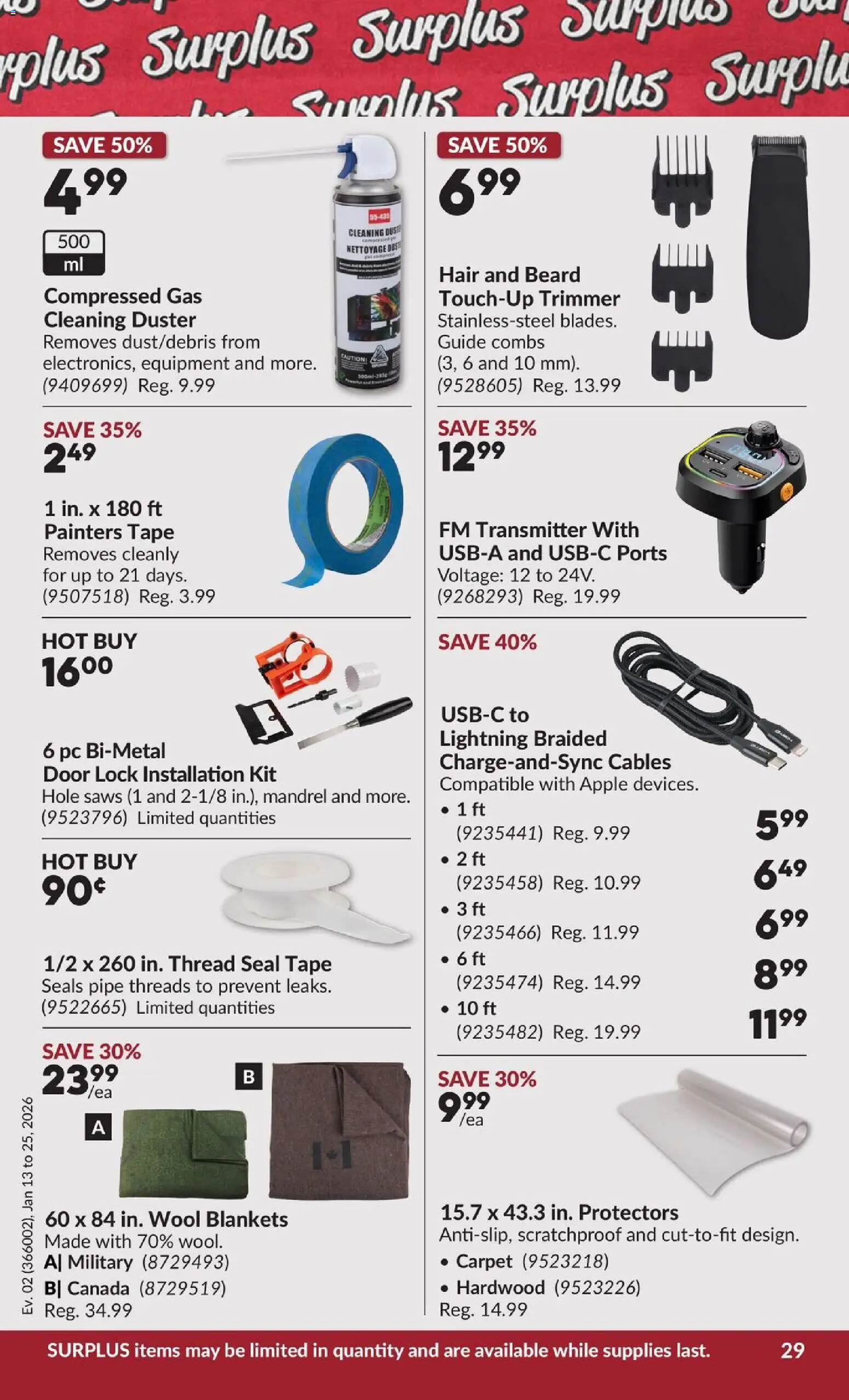 Princess Auto - 2 Week Sale! - page 35- valid from Jan 13, 2026