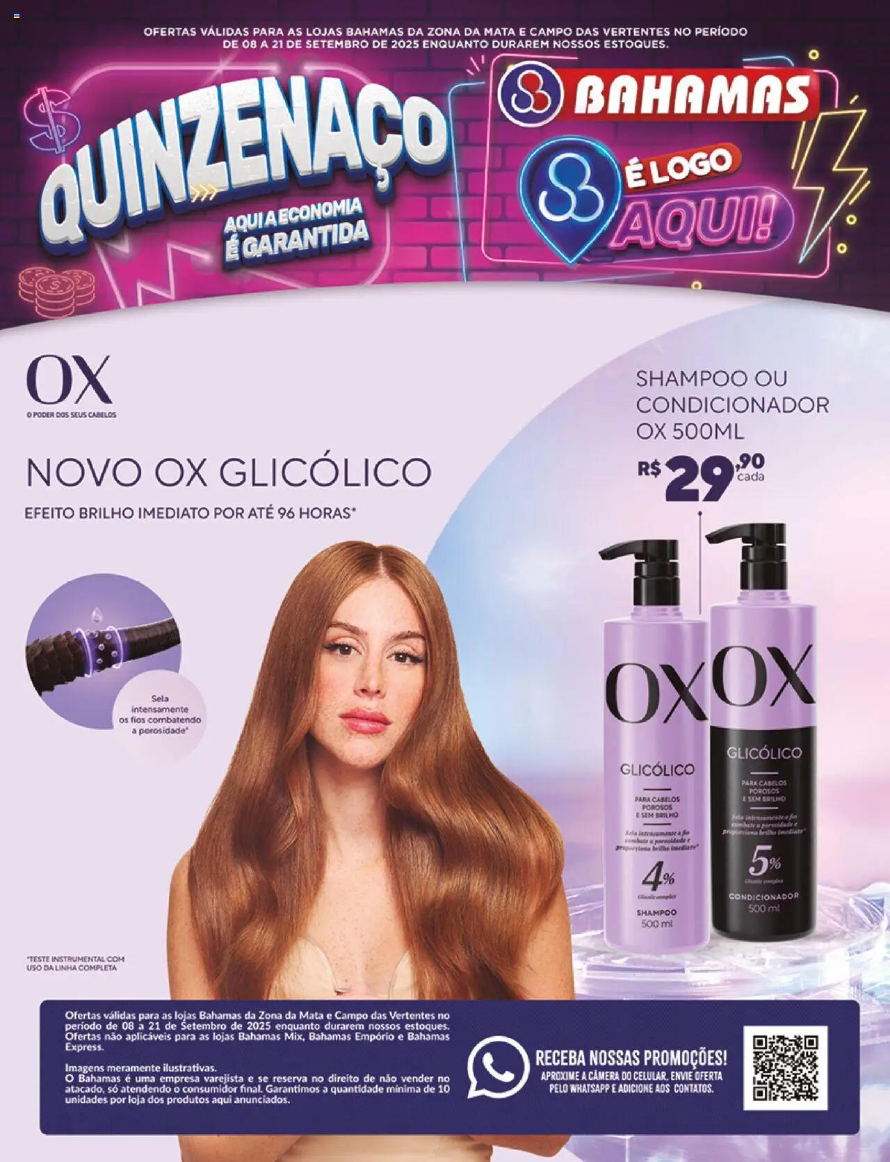 Bahamas Supermercados - Ofertas da Quinzena - página 1- válido a partir de 08/09/2025
