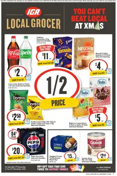 IGA catalogue preview - valid from 17/12/2025