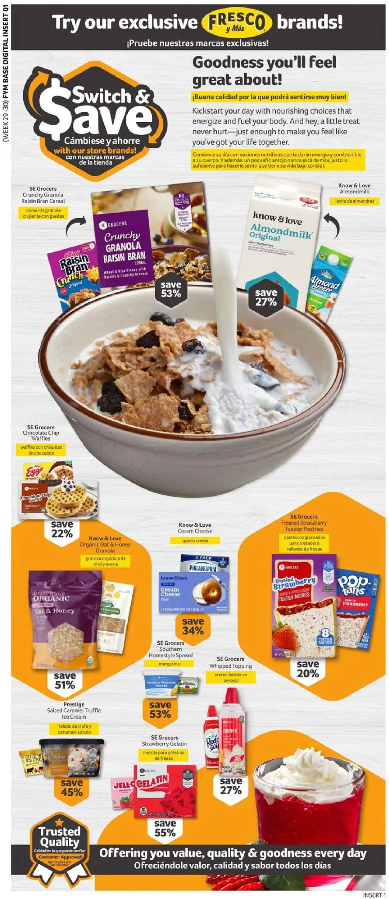 Fresco y Más Weekly Ad - page 3- valid from 07/16/2025