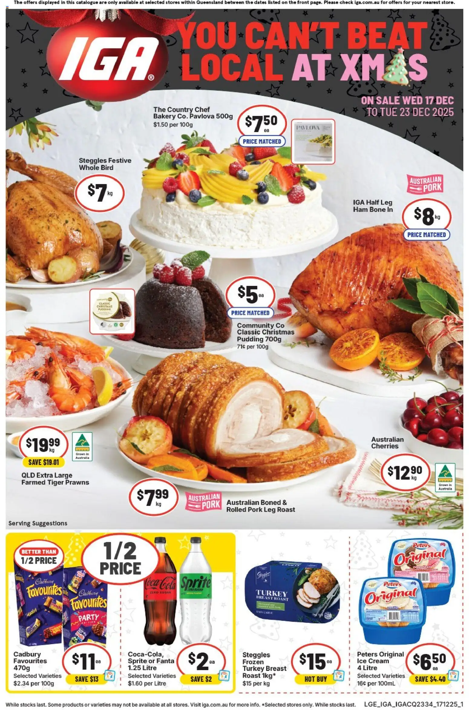 IGA Catalogue QLD - page 1- valid from 17/12/2025