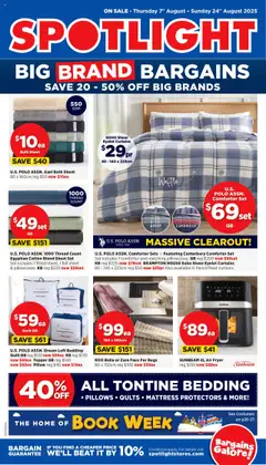 Spotlight catalogue preview - valid from 07/08/2025
