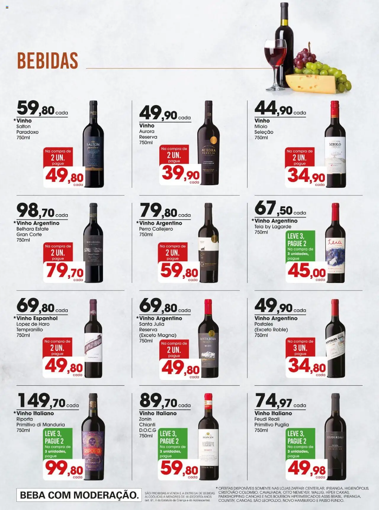 Zaffari - Ofertas Delícias do Mundo  - página 14- válido a partir de 15/07/2025
