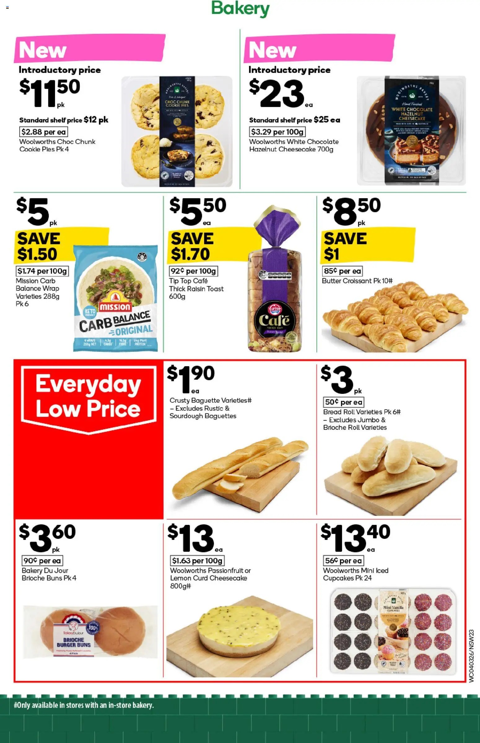 Woolworths catalogue  - page 23- valid from 04/03/2026