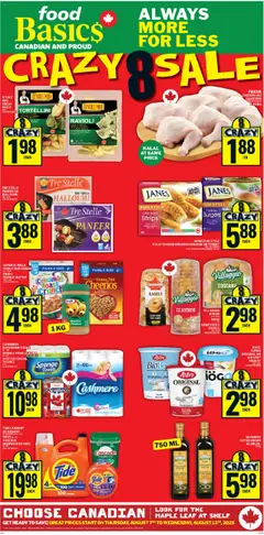 Preview Food Basics weekly flyer / circulaire valid from Aug 7, 2025