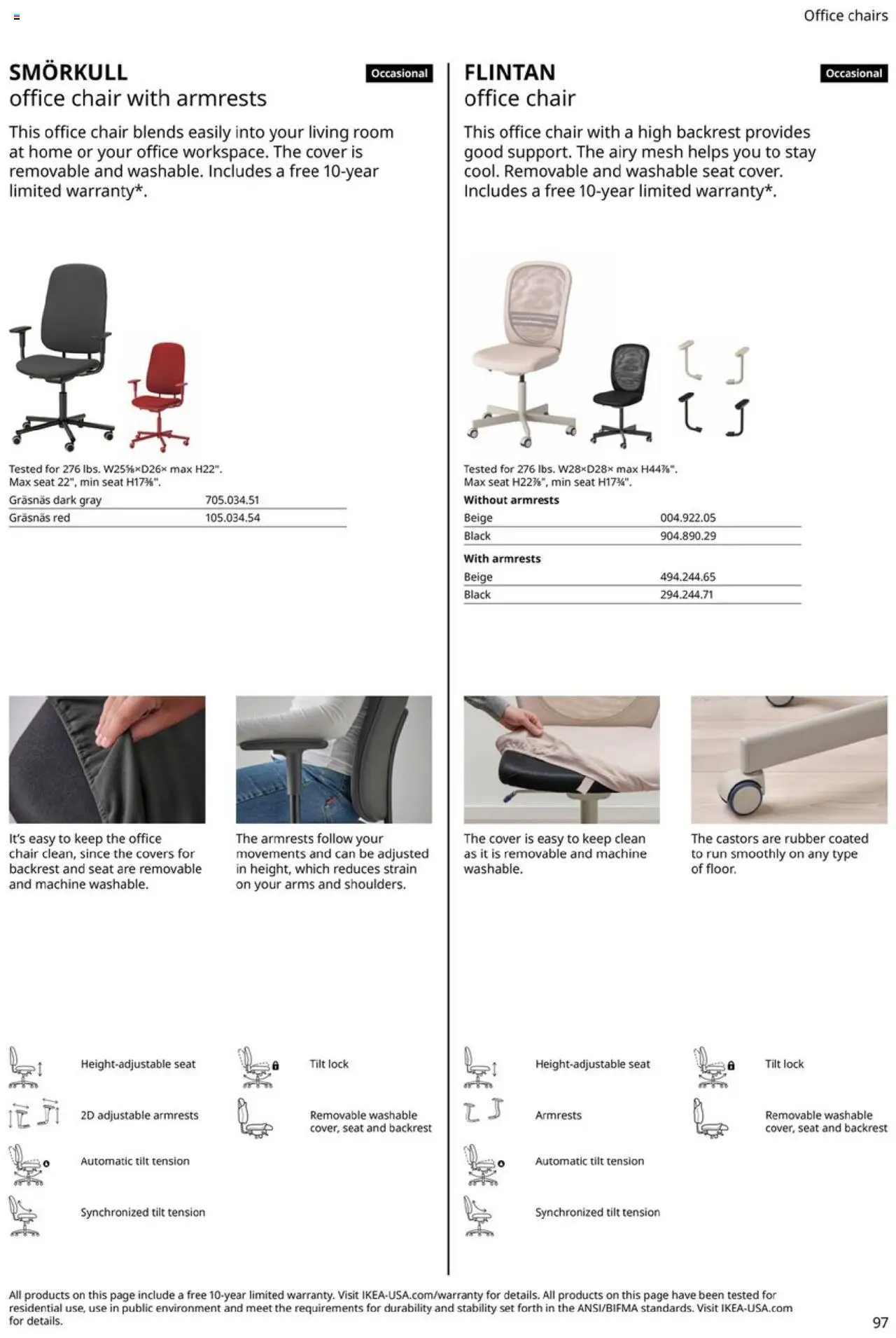IKEA Office Brochure 2025 - page 97- valid from 03/01/2025