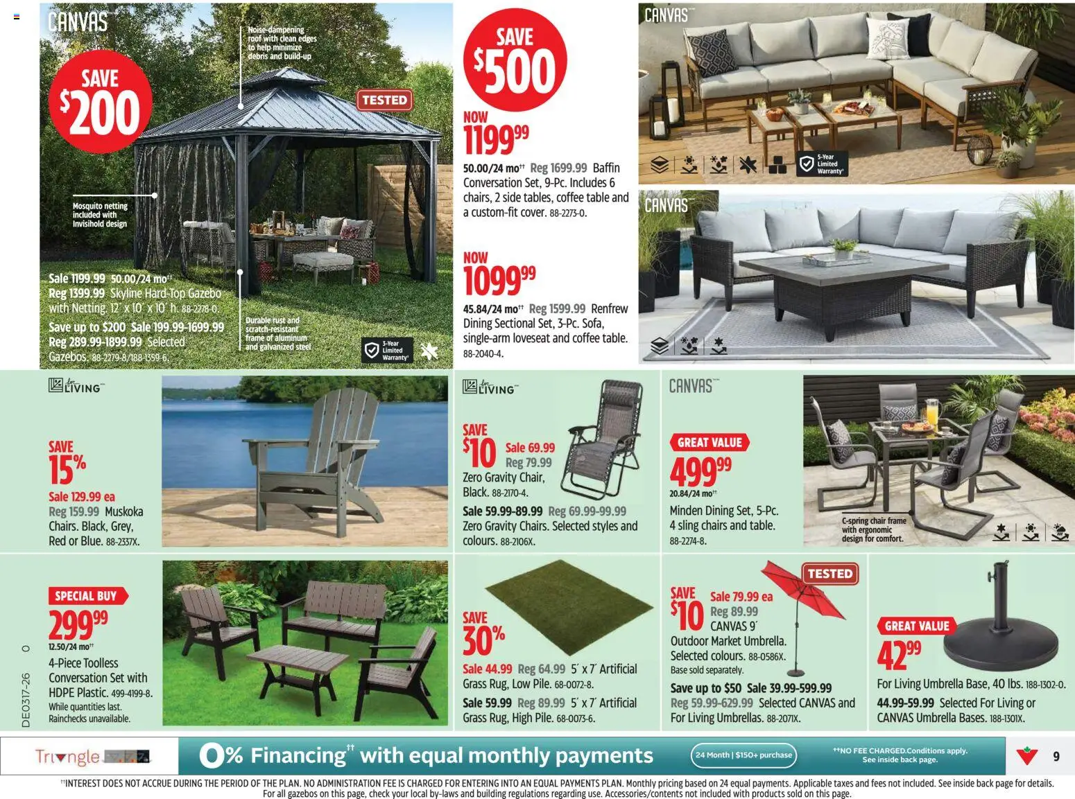 Canadian Tire weekly flyer - page 9- valid from Apr 23, 2026
