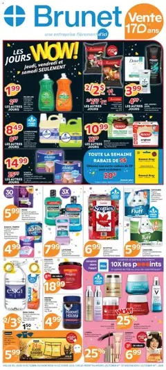 Preview Brunet weekly flyer / circulaire valid from Oct 9, 2025