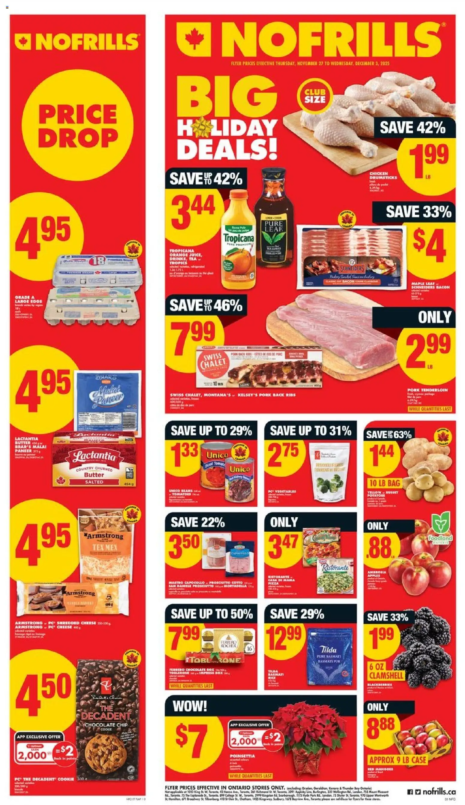 No Frills - Black Friday  - page 1- valid from Nov 27, 2025