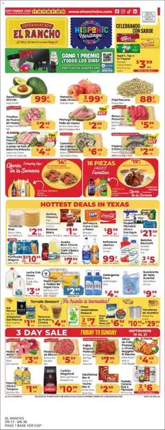 Preview El Rancho Weekly Ad valid from 09/17/2025