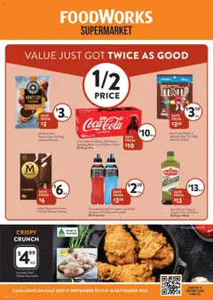 Foodworks catalogue preview - valid from 17/09/2025