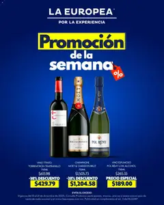 La Europea catálogo Promoción de la semana válido desde 15/12/2025