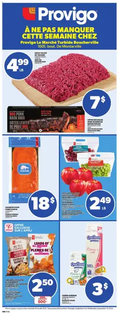 Preview Provigo weekly flyer / circulaire valid from Sep 4, 2025