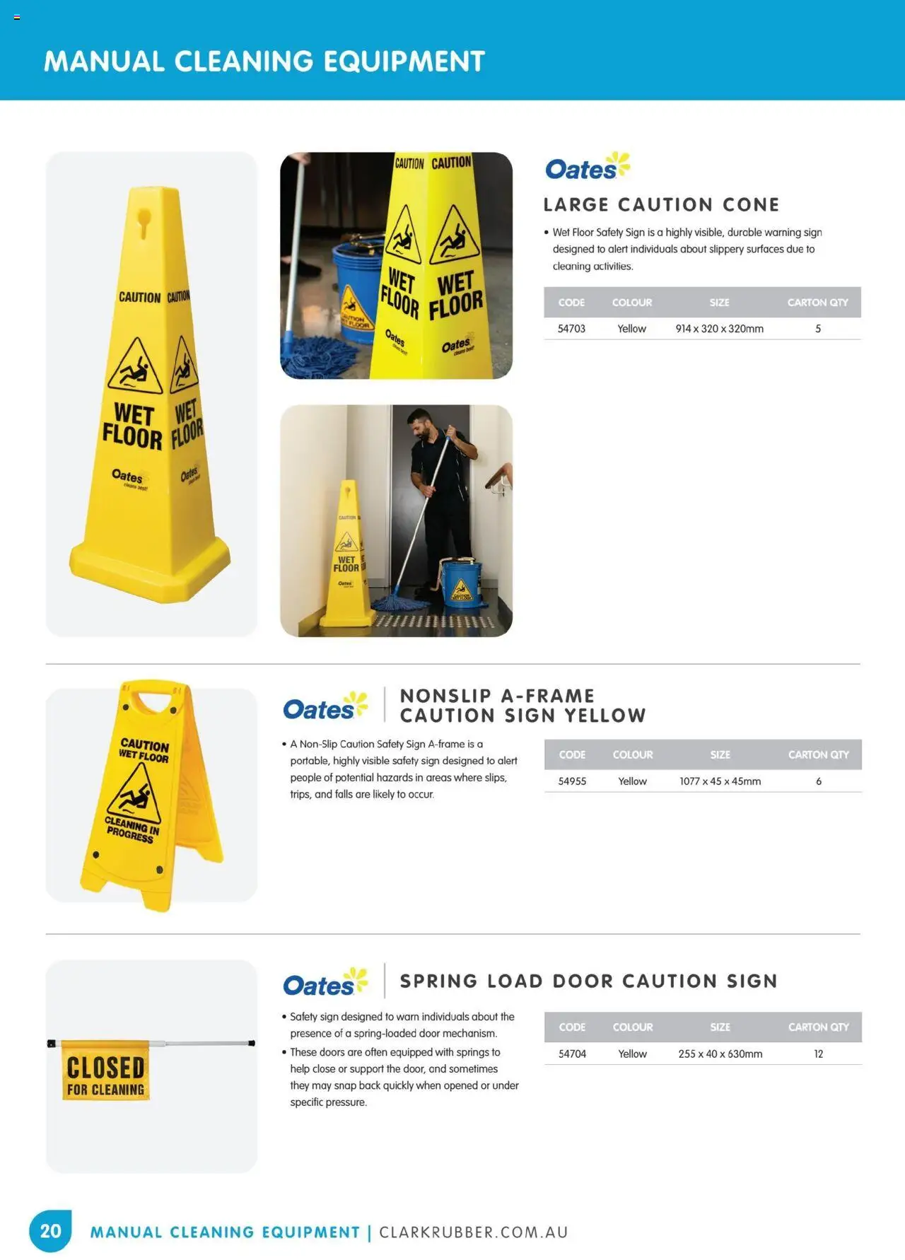 Clark Rubber Catalogue  - page 20- valid from 05/05/2025