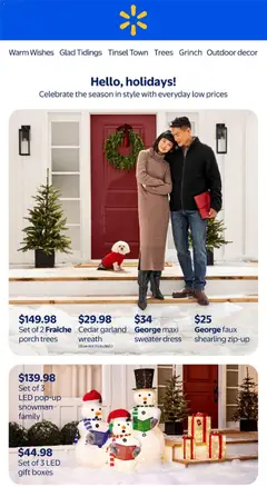 Preview Walmart - Hello, holidays! valid from Oct 30, 2025