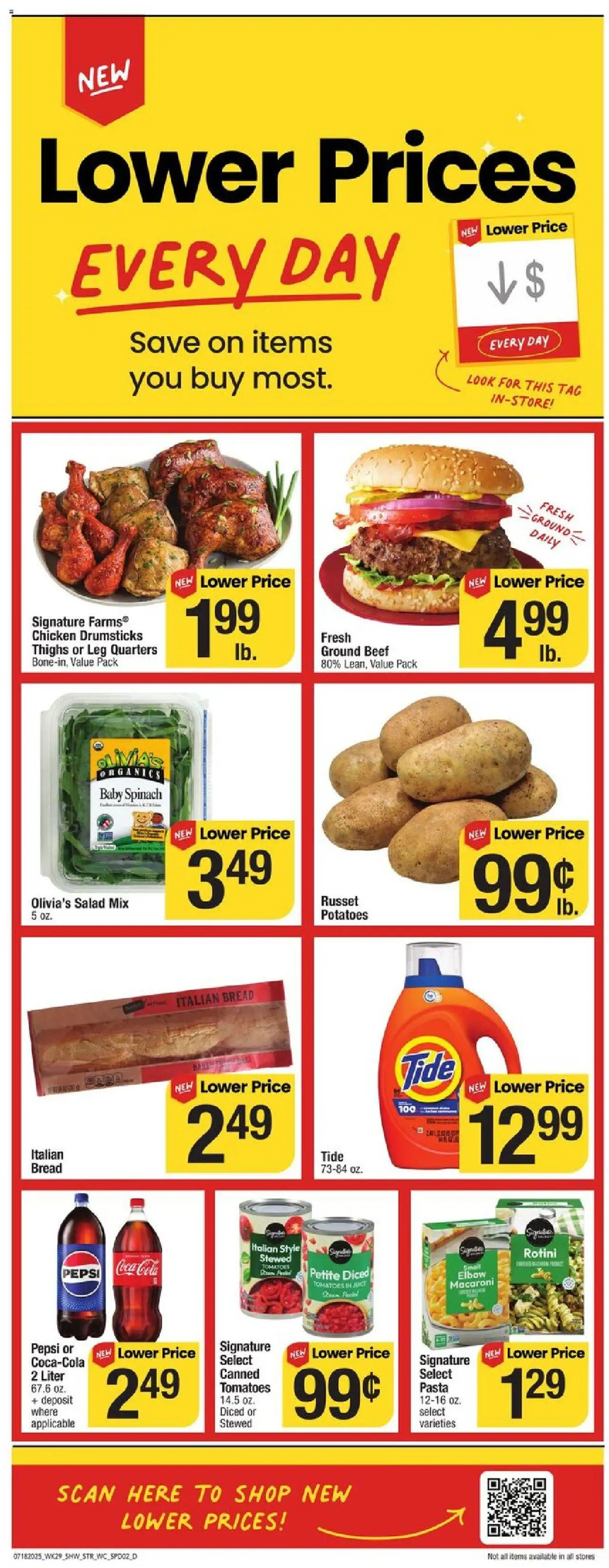 Star Market Weekly Ad - page 2- valid from 07/18/2025