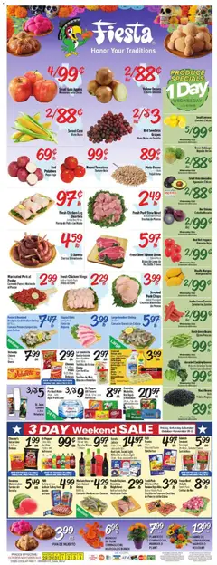Preview Fiesta Mart Weekly Ad valid from 10/29/2025