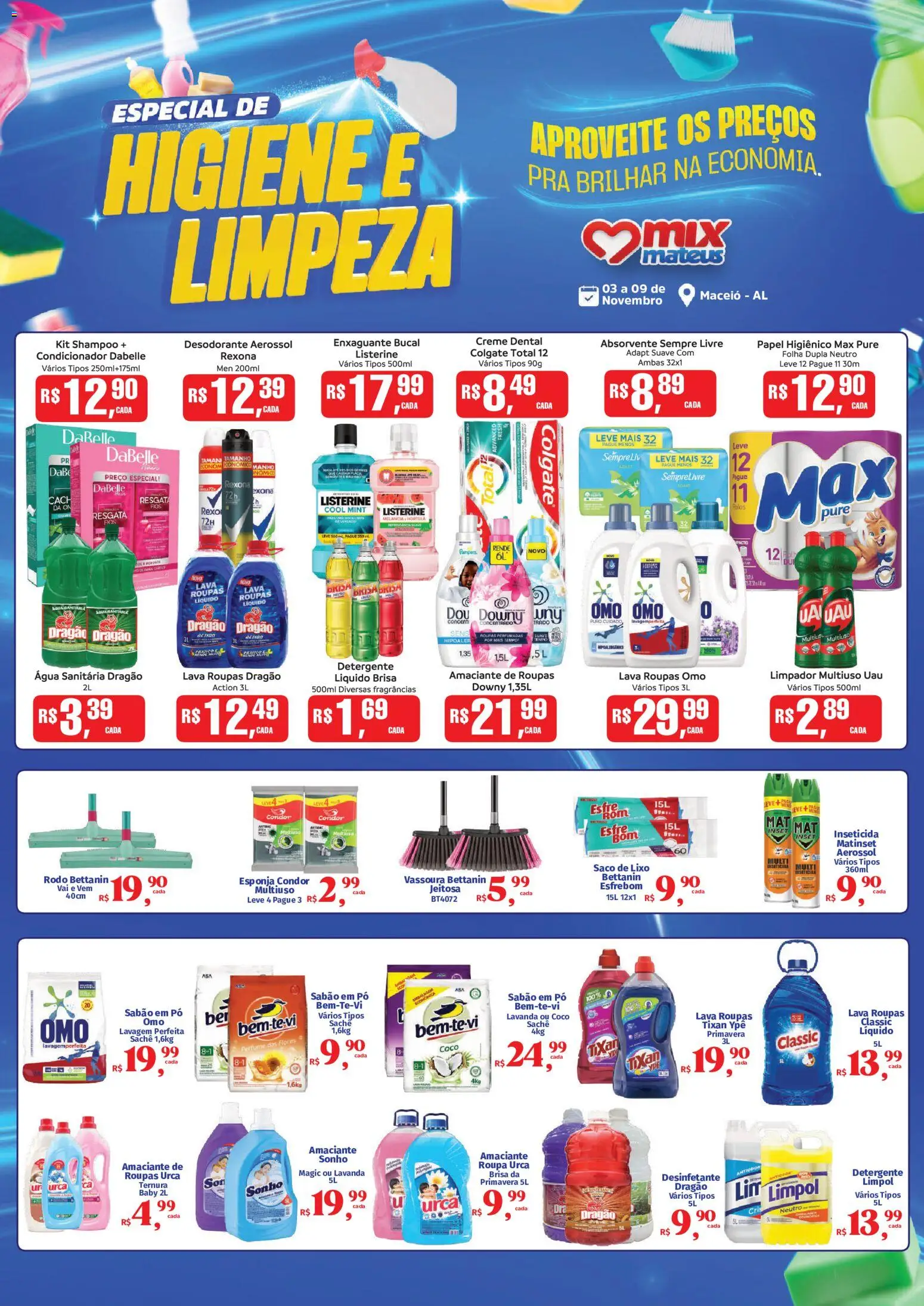 Mateus - Ofertas Especial de Higiene e Limpeza - página 1- válido a partir de 03/11/2025
