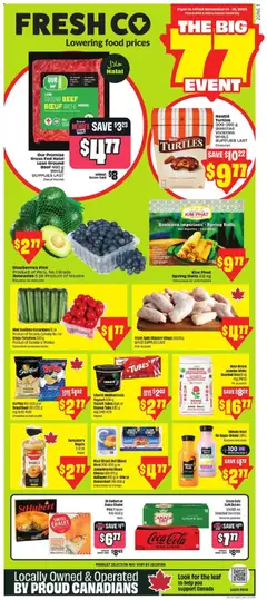 Preview FreshCo weekly flyer / circulaire valid from Nov 13, 2025