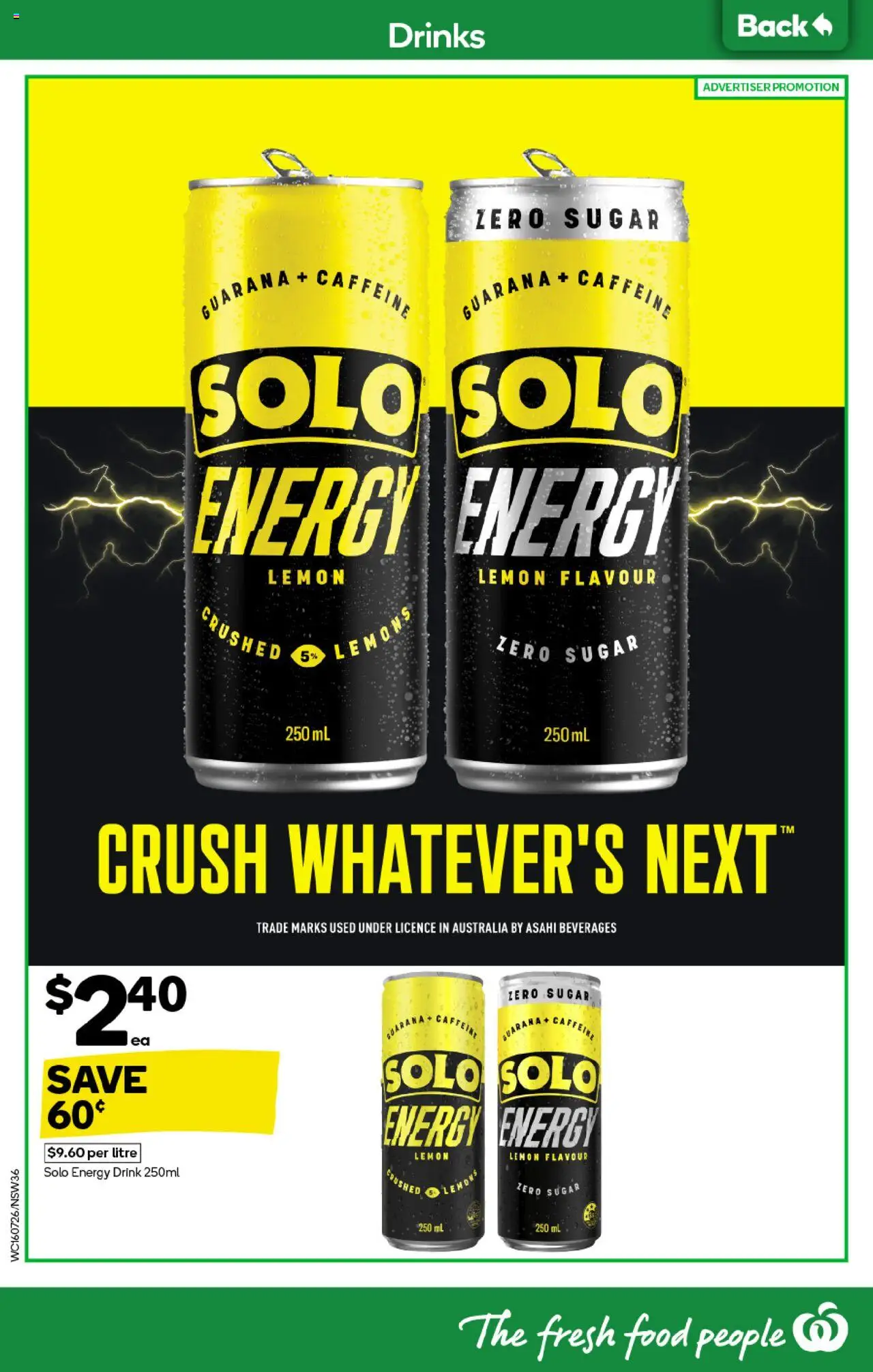 Weekly catalogue Woolworths NSW 16/07 - page 36- valid from 16/07/2025