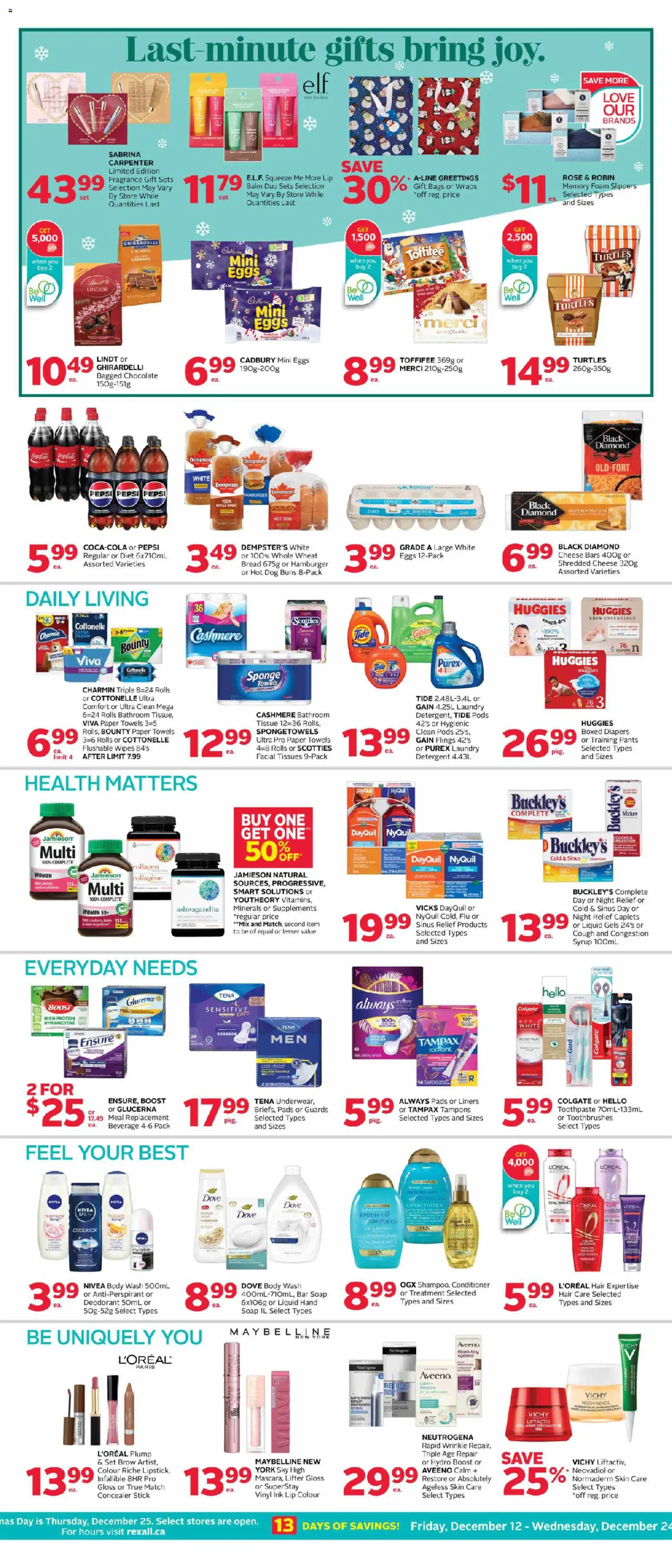 Rexall - Gift Guide - page 1- valid from Dec 19, 2025