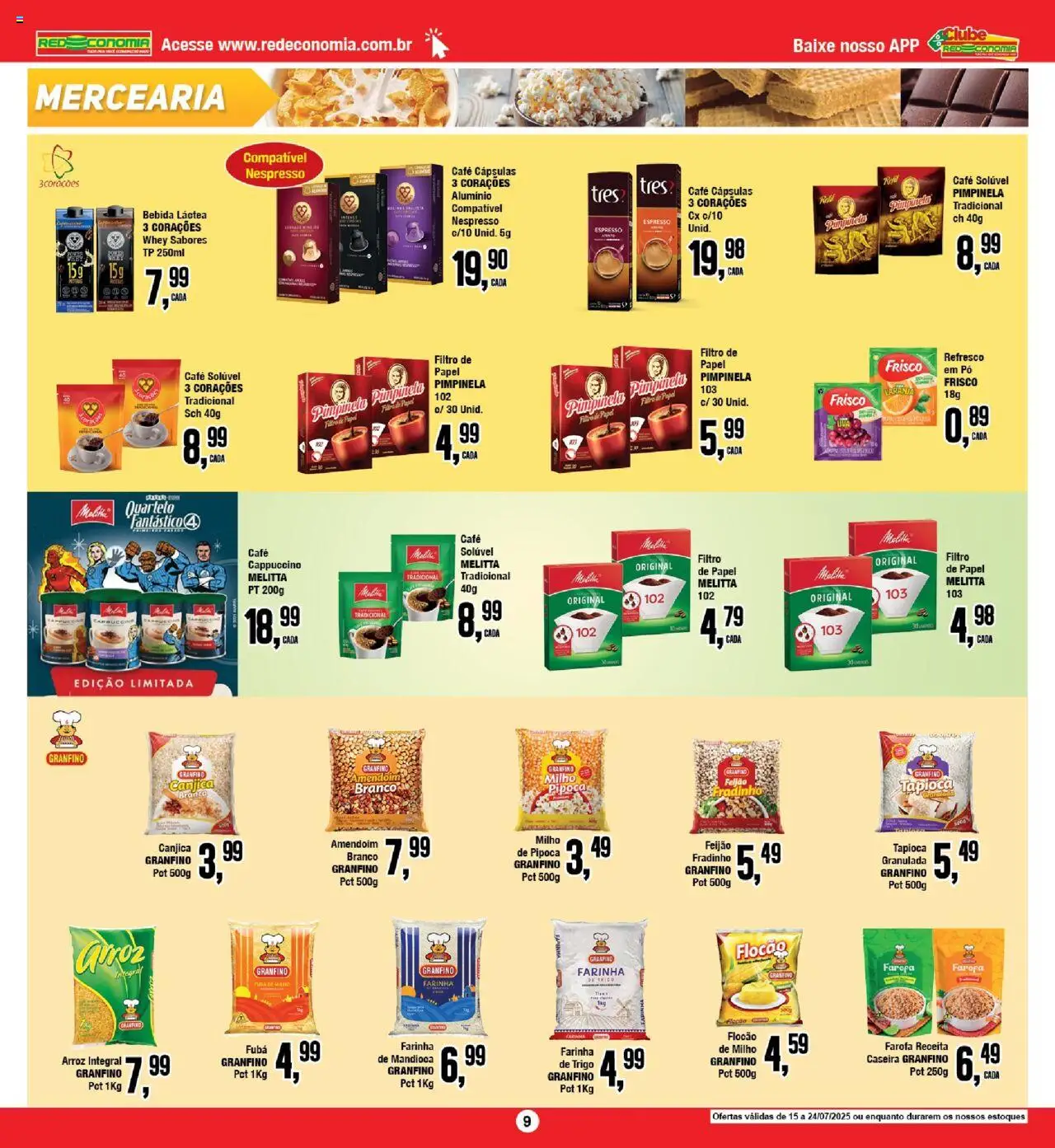 Encarte RedEconomia - página 9- válido a partir de 15/07/2025
