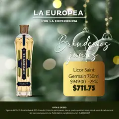 La Europea catálogo Celebra con etiquetas premium válido desde 13/12/2025