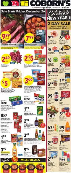 Preview Coborn's Weekly Ad valid from 12/26/2025