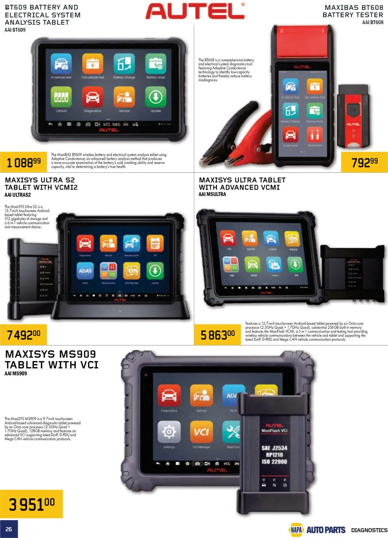 NAPA Auto Parts - Real Deals - page 26- valid from Oct 1, 2025