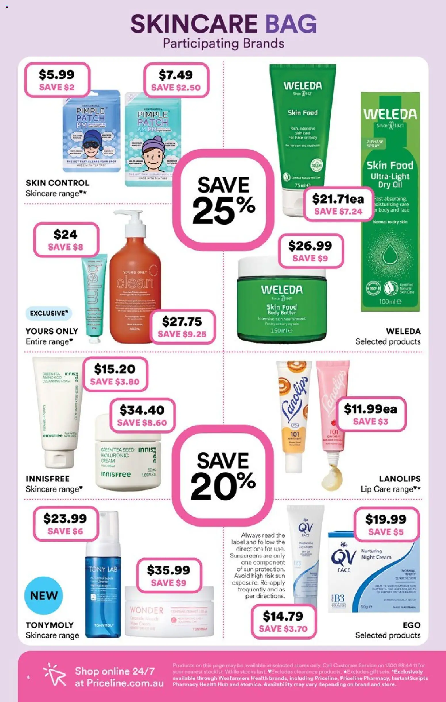 Priceline Pharmacy  Catalogue  - page 4- valid from 13/11/2025