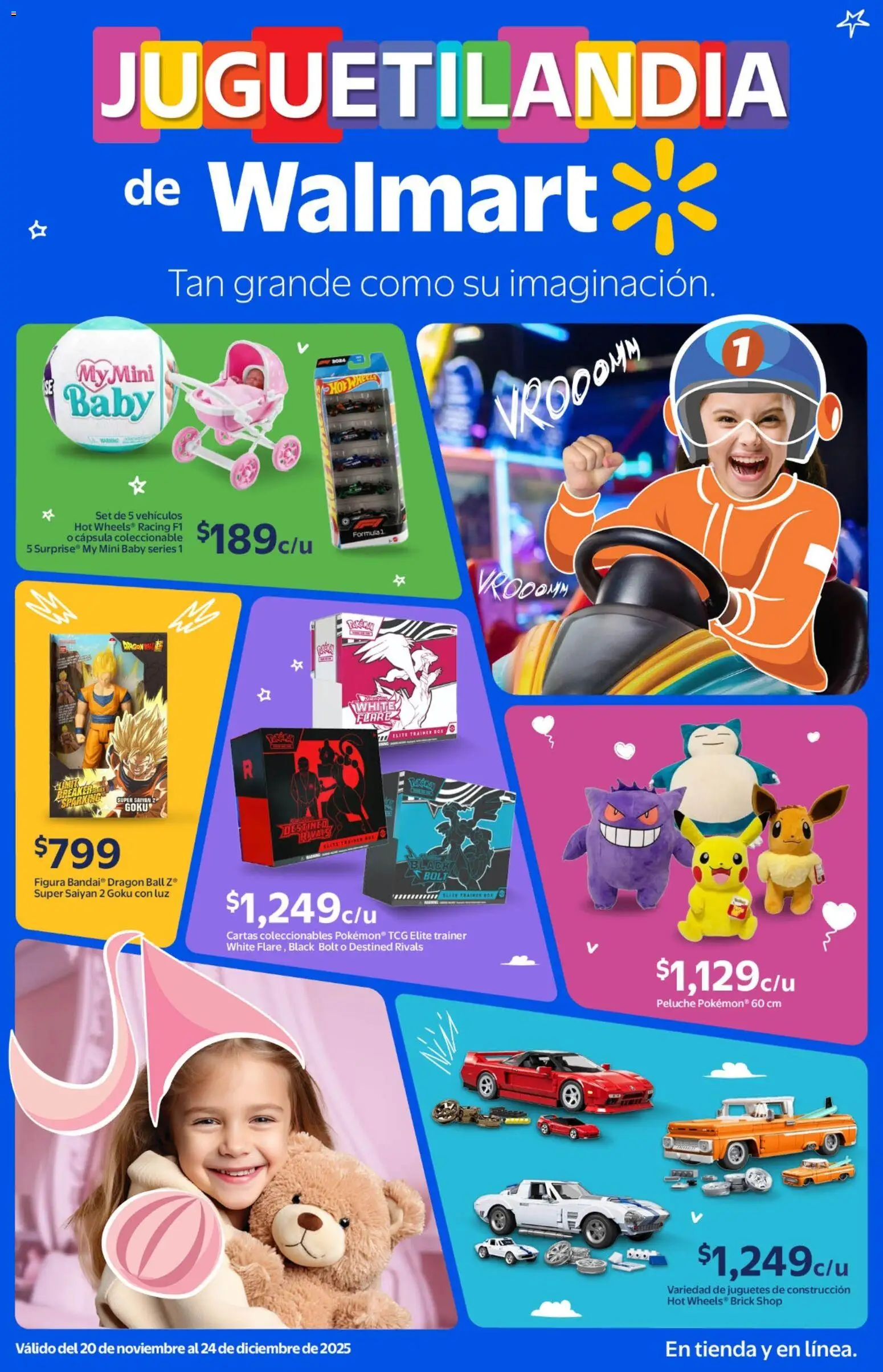 Walmart folleto Tan grande como su imaginación - página 1- válido desde 20/11/2025