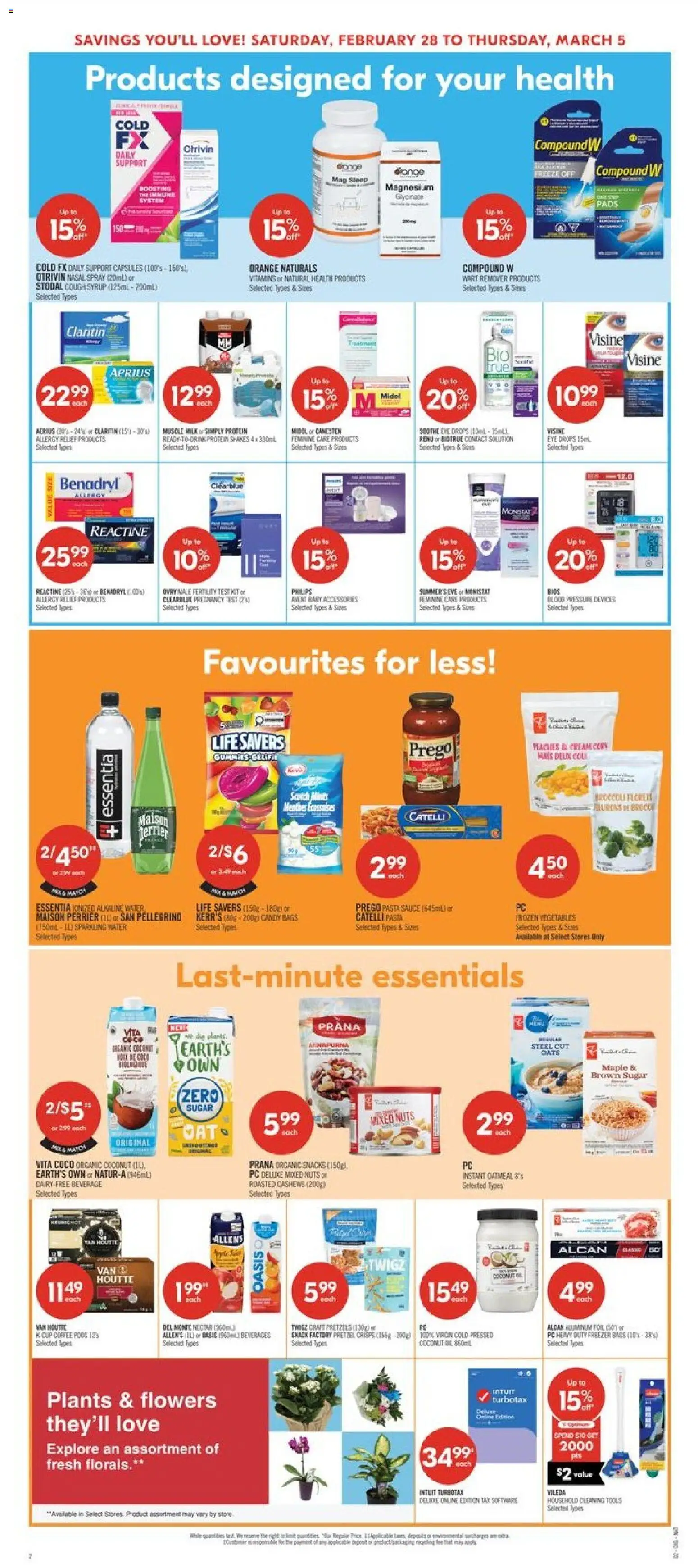 Shoppers weekly flyer / circulaire - page 15- valid from Feb 27, 2026
