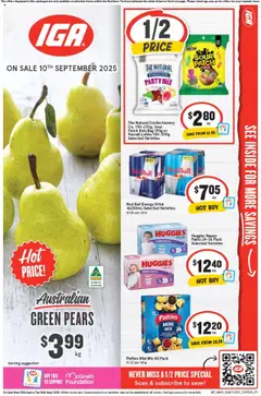 IGA catalogue preview - valid from 10/09/2025
