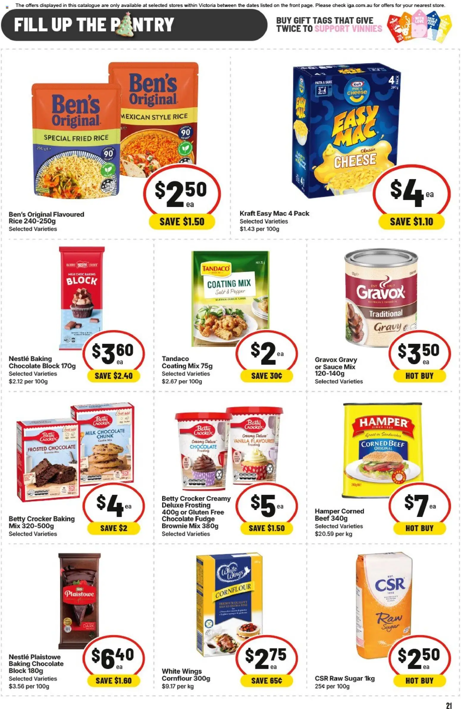 IGA Catalogue VIC - page 21- valid from 12/11/2025
