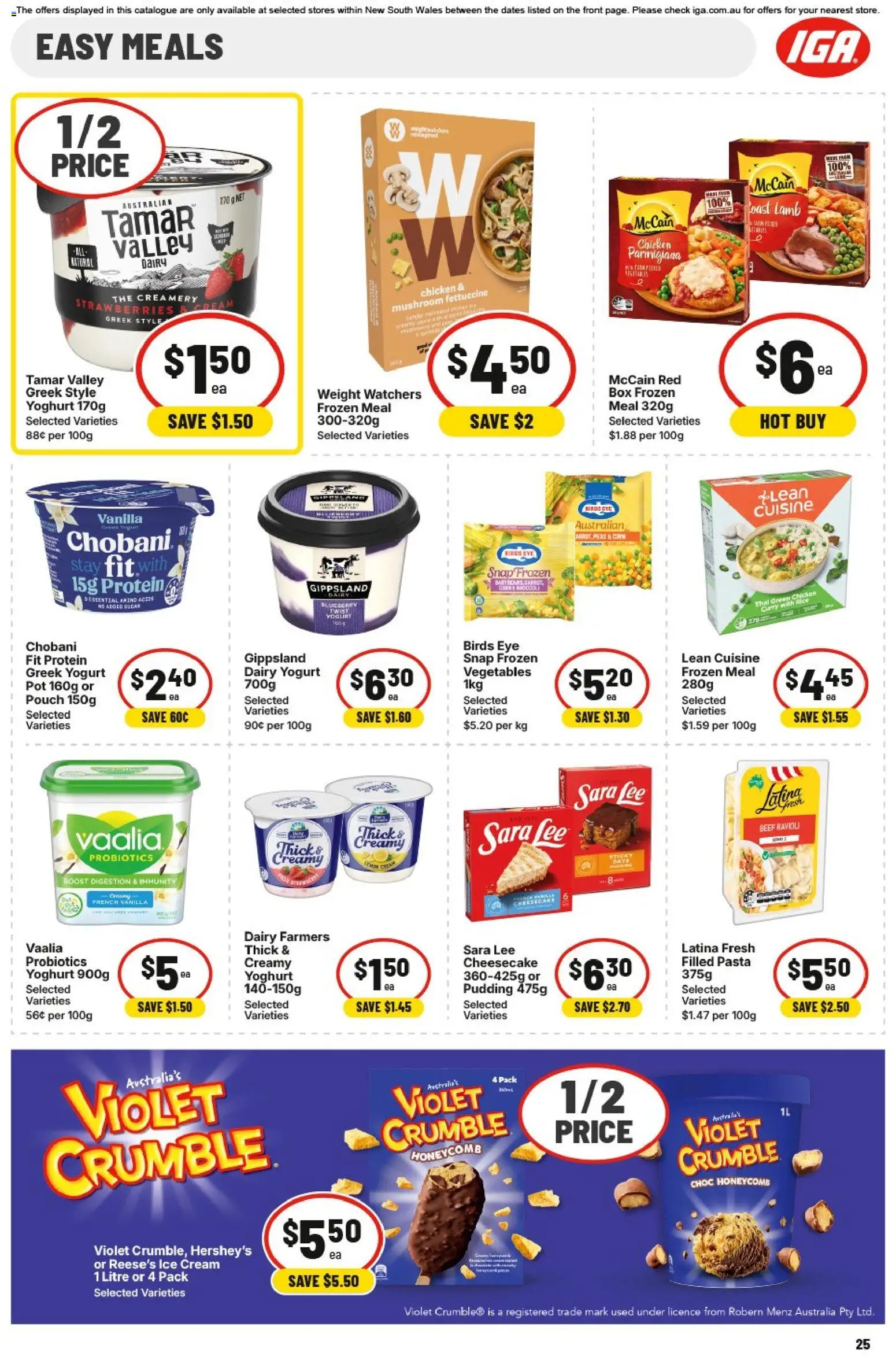 IGA Catalogue NSW - page 28- valid from 25/02/2026