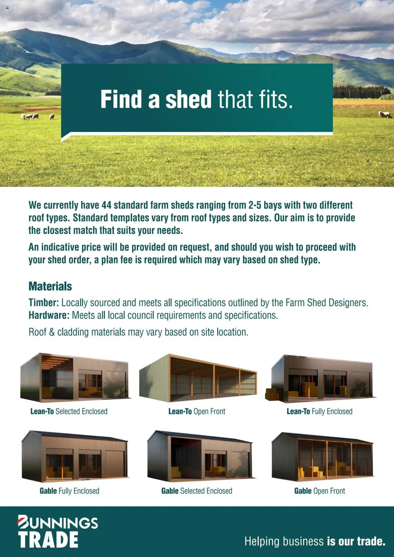 Bunnings Warehouse Buildings to fit your farm - page 2- valid from 14/03/2024