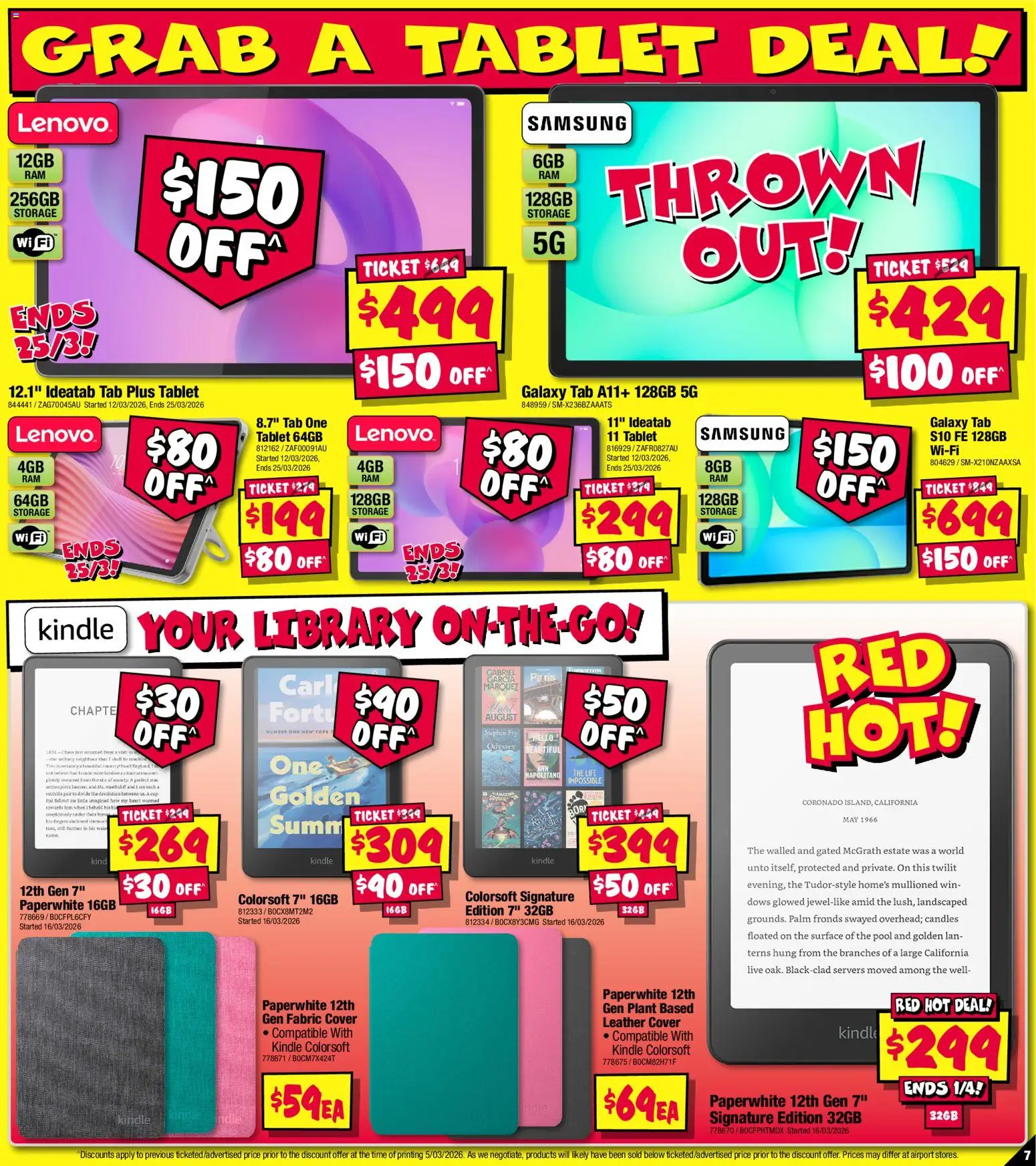 JB Hi-Fi catalogue  - page 7- valid from 19/03/2026