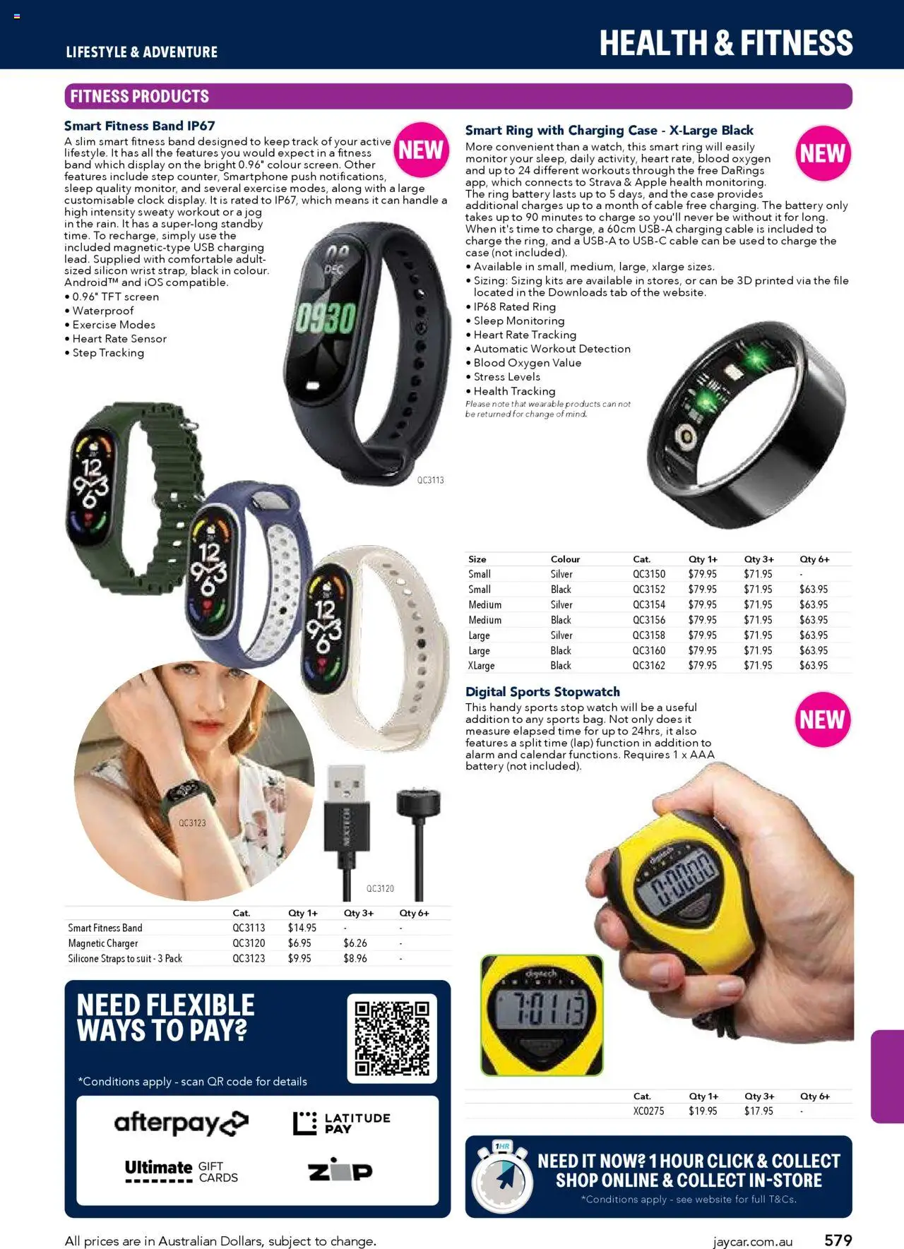 Jaycar Engineering & Scientific Catalogue 2025/2026  - page 579- valid from 09/07/2025