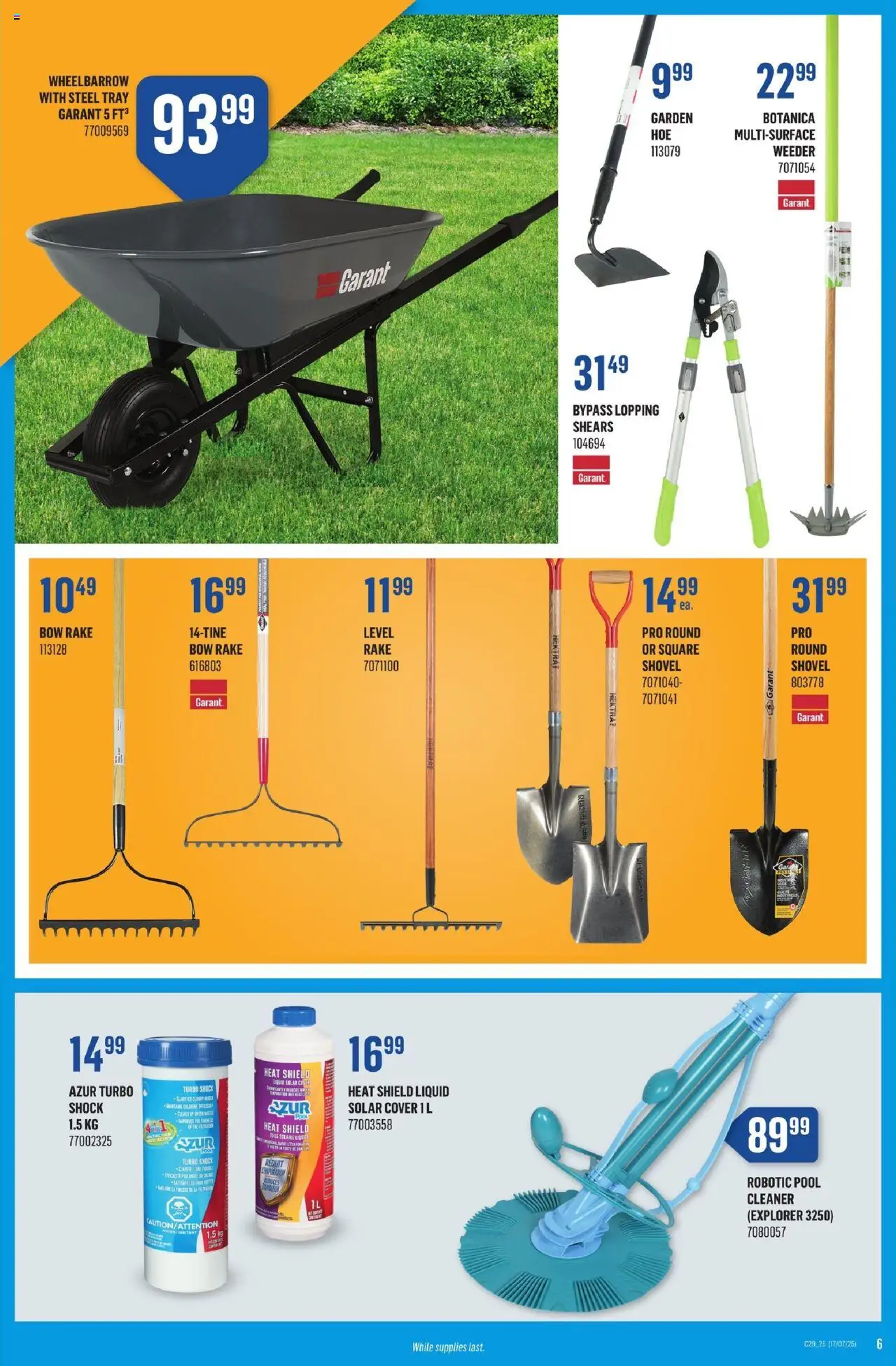 Canac weekly flyer - page 6- valid from Jul 17, 2025