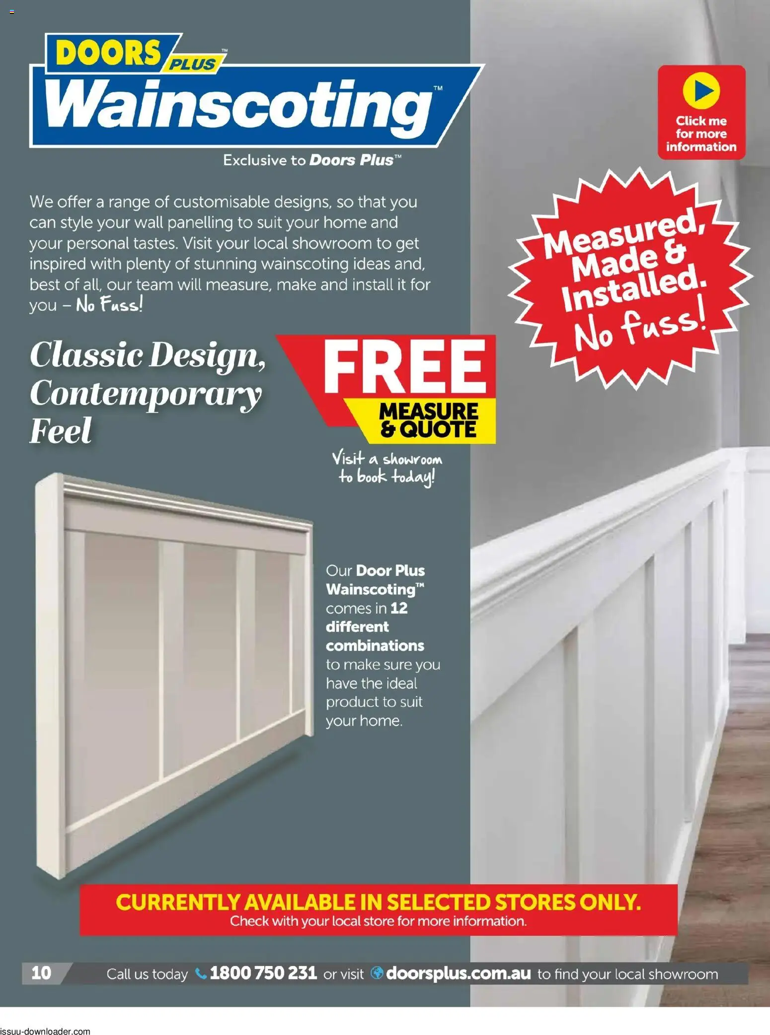 Doors Plus catalogue  - page 10- valid from 03/03/2026
